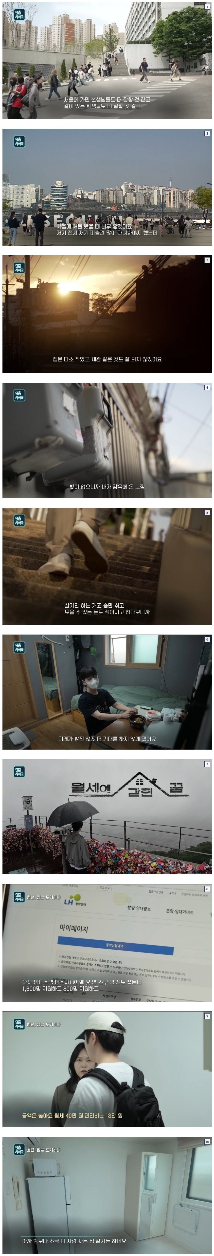 월세에 갇힌 청년들