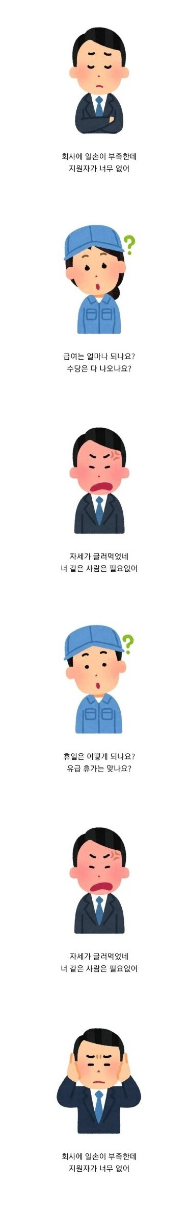 좋소기업 인력난이 해결 안되는 이유