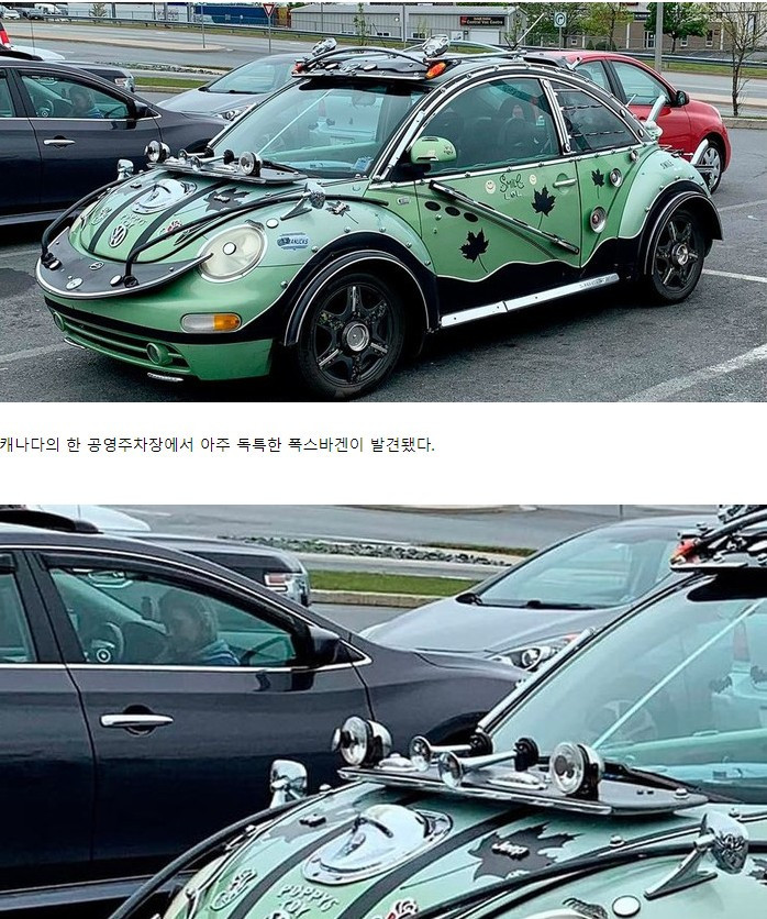캐나다에서 발견된 아주 이상한 폭스바겐